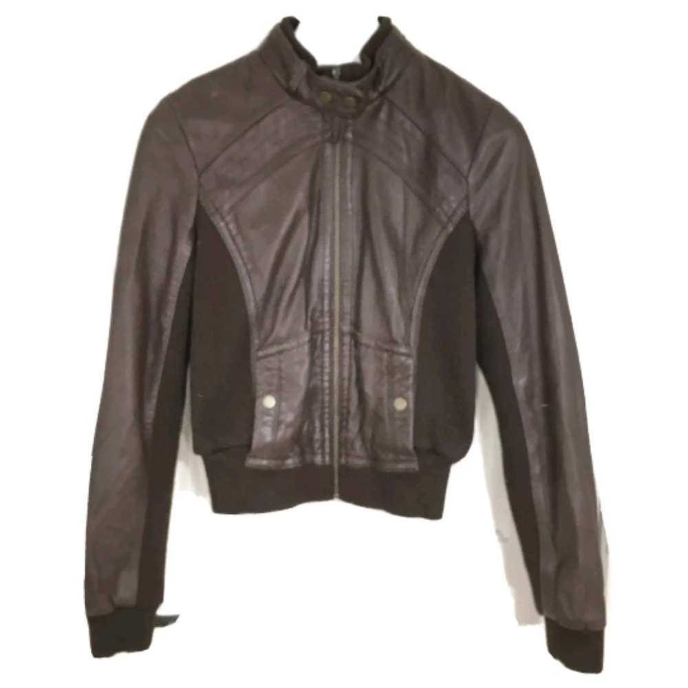 Anthropologie 100% Lambskin Leather Jacket S